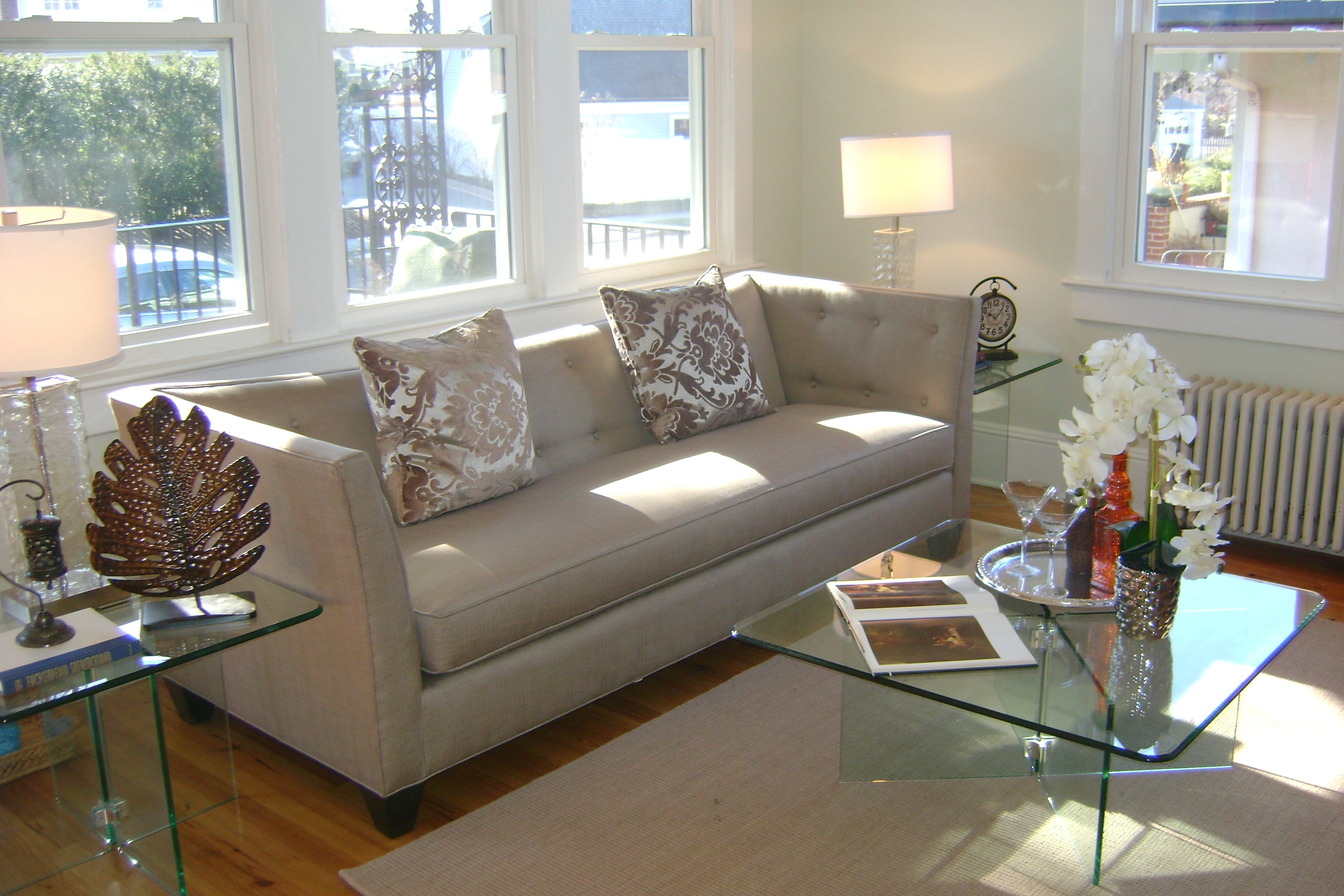 Sunlit Living Room - After