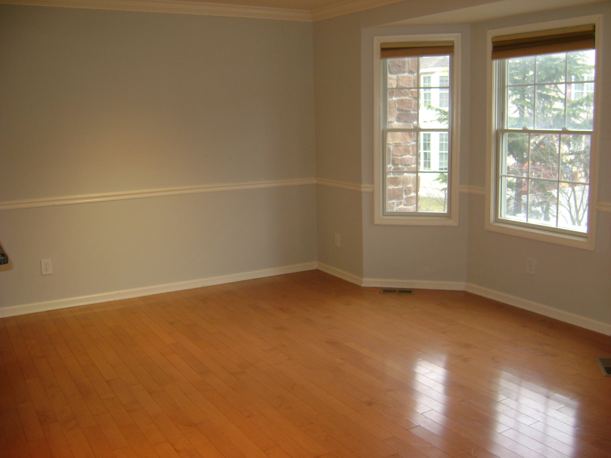 Sky Blue Dining Room - Before