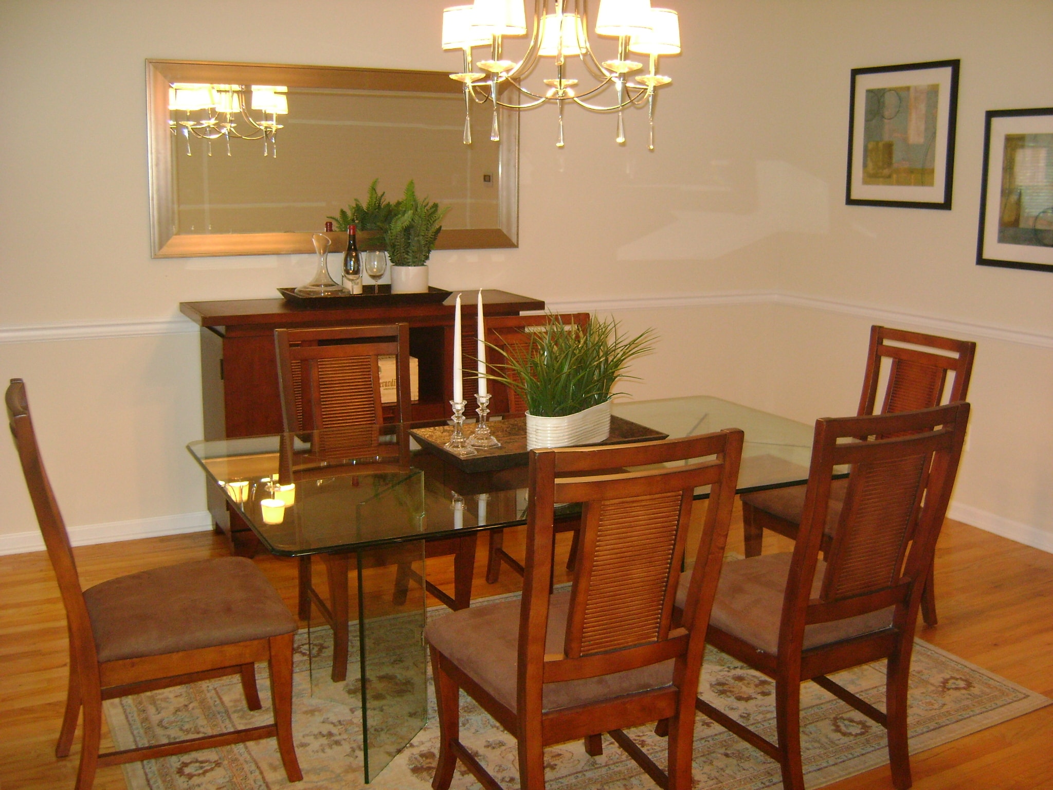 Wooden Dining Room - After