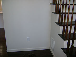 Stairwell Nook Before