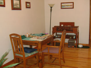 Dining Room Nook Area Before