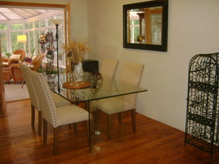 Dining Area with Florida Room - After