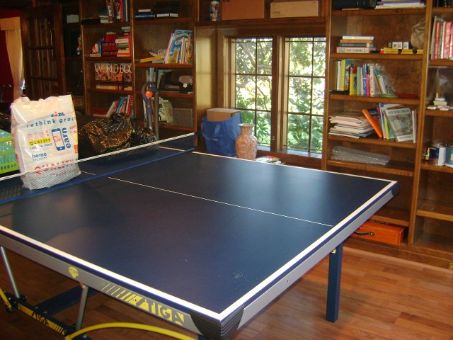 Ping Pong Table in the Room - Before