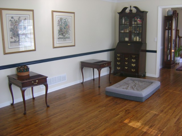 Living Room with Cabinet - Before