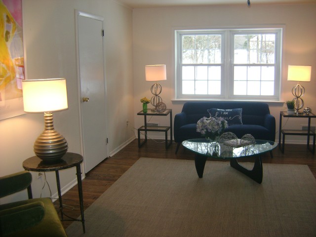 Living Room with Furniture 