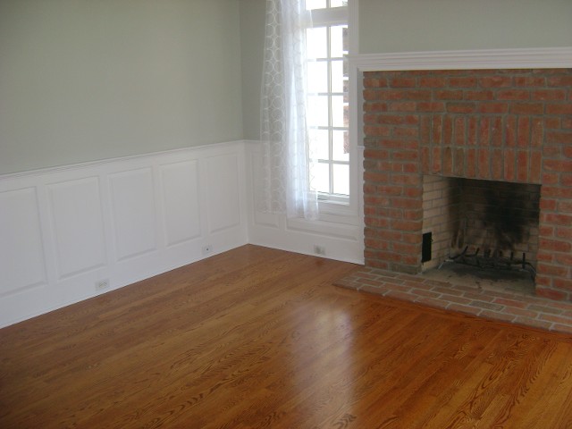 Empty Space with Fireplace - Before