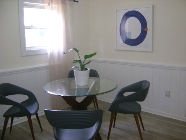 Glass Table and Chairs