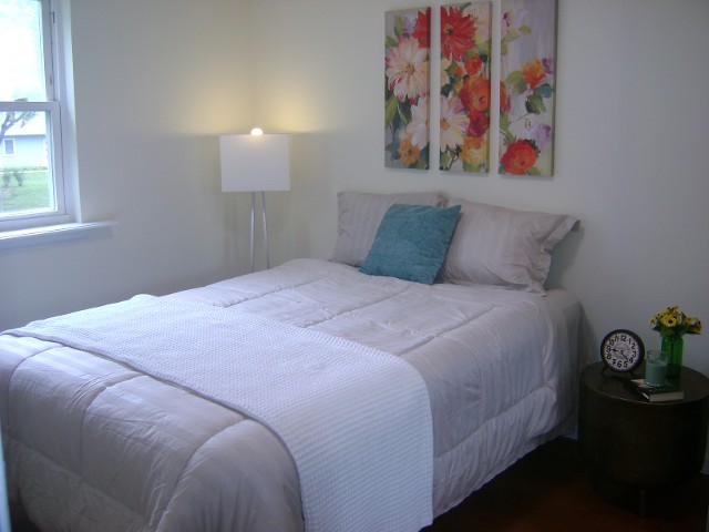 White Bed