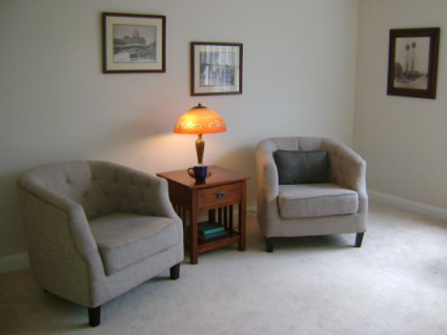 White Sitting Room - After